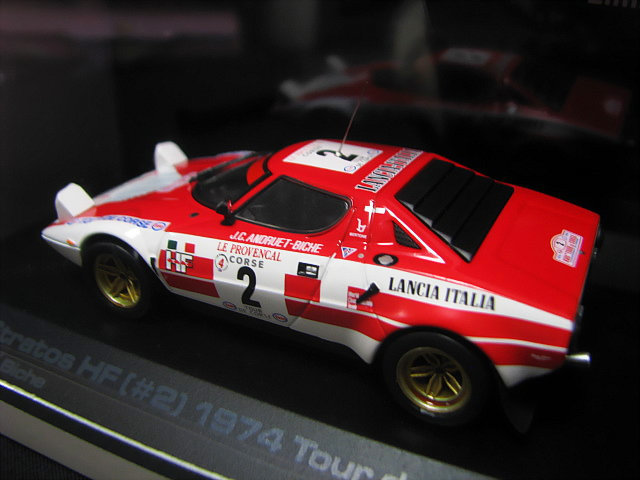 42. 未展示　 hpi・racing 1/43　 ランチア　ストラトス　HF　#2　1974　　ツールドコルス_画像4