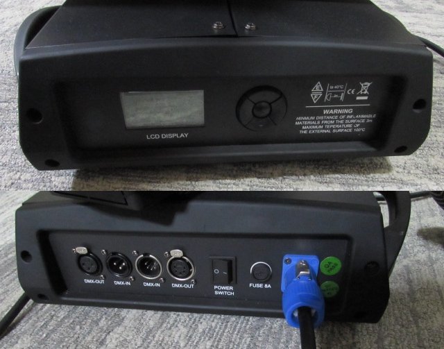 ライティングOK☆EL-SPOT PRO/ LED SPOT 330 PRO ムービングヘッド 舞台照明 スポットライト① 10