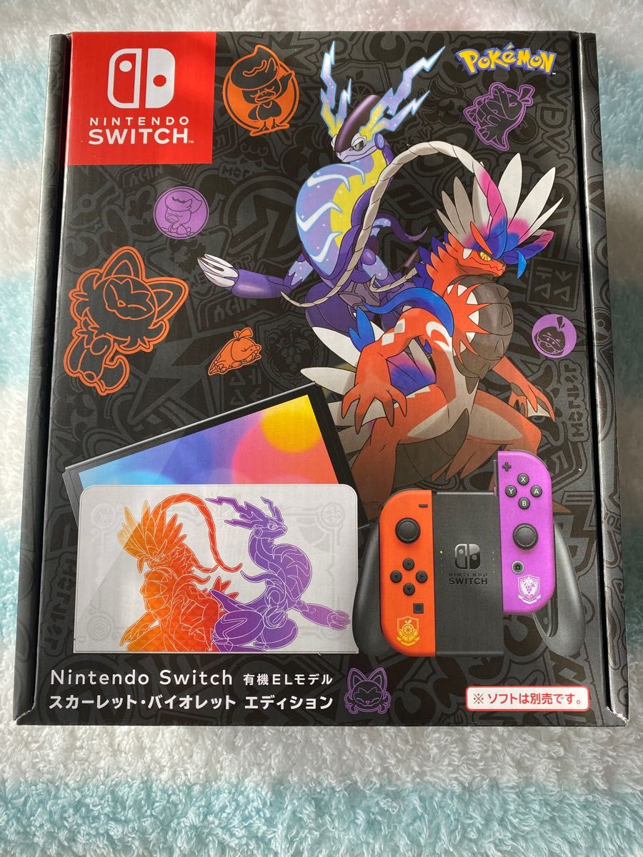 森の雑貨屋さん 【Switch】【動作良好】ポケモンSV限定有機ELモデル+