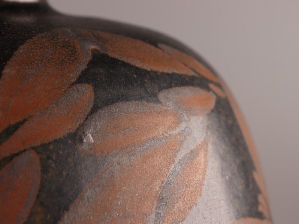 中国古玩 唐物 宋代 磁州窯 梅瓶 時代物 極上品 初だし品 7049 中国古玩 唐物 宋代 磁州窯 梅瓶 時代物 極上品 初だし品 7049