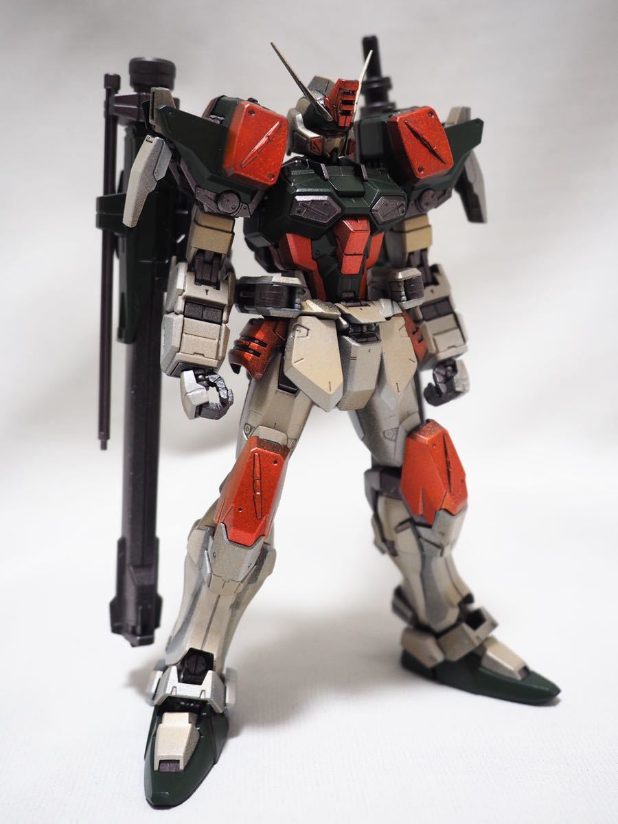 MG 1/100 バスターガンダム 塗装完成品(中古)のヤフオク落札情報
