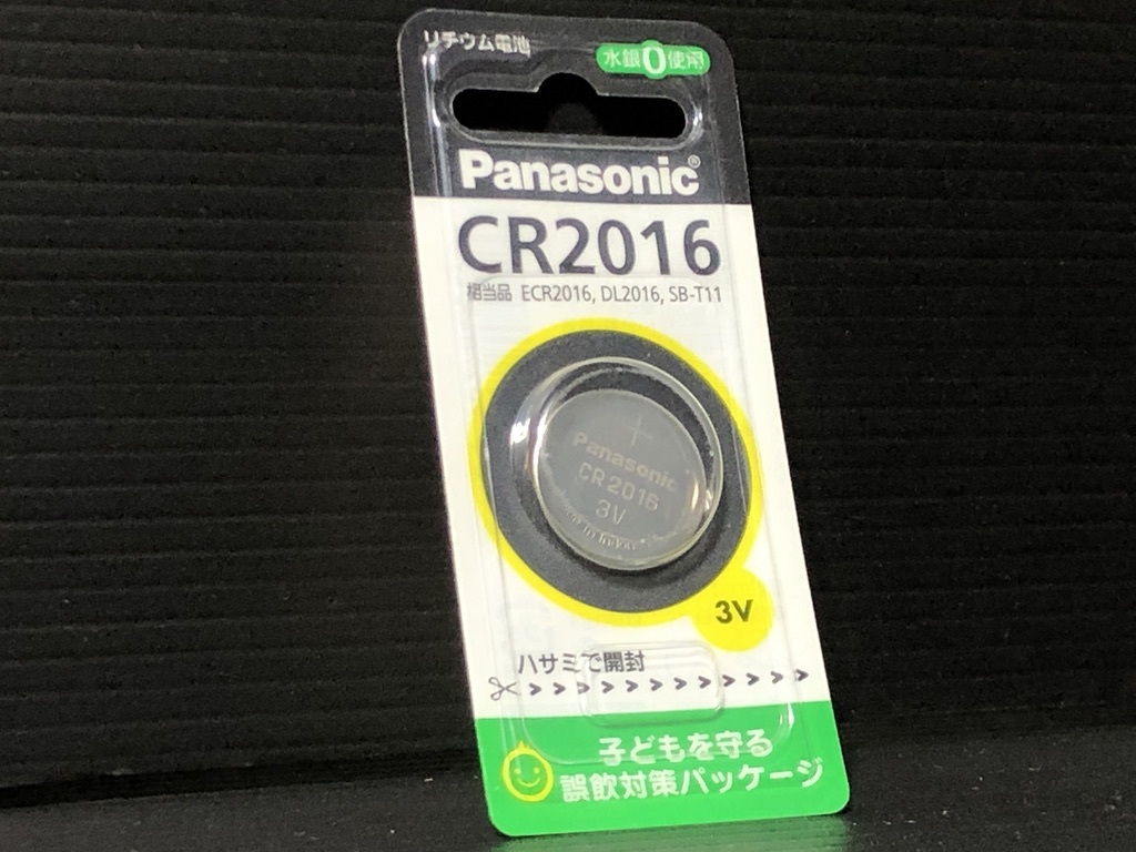 ★安心のPanasonic★ CR2016 ボタン電池 検）キーレス セキュリティー リモコン コントローラー スイッチ_画像1