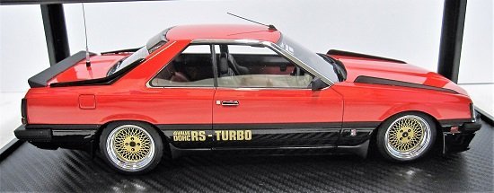 ■ignition model 1/18 ニッサン スカイライン 2000 RS-ターボ (R30) レッド ENホイール イグニッションモデル ミニカー 5