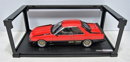 ■ignition model 1/18 ニッサン スカイライン 2000 RS-ターボ (R30) レッド ENホイール イグニッションモデル ミニカー 2