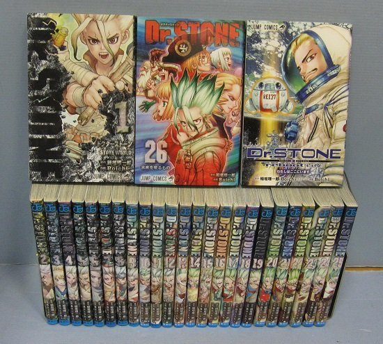 Yahoo!オークション - Dr.STONE ドクターストーン 全巻 1～26巻+re...