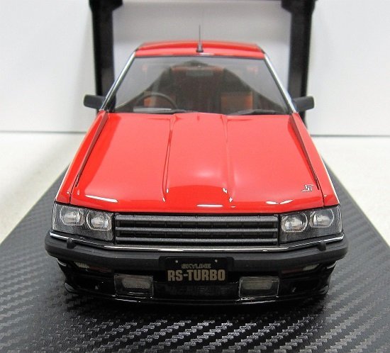 ■ignition model 1/18 ニッサン スカイライン 2000 RS-ターボ (R30) レッド ENホイール イグニッションモデル ミニカー 4