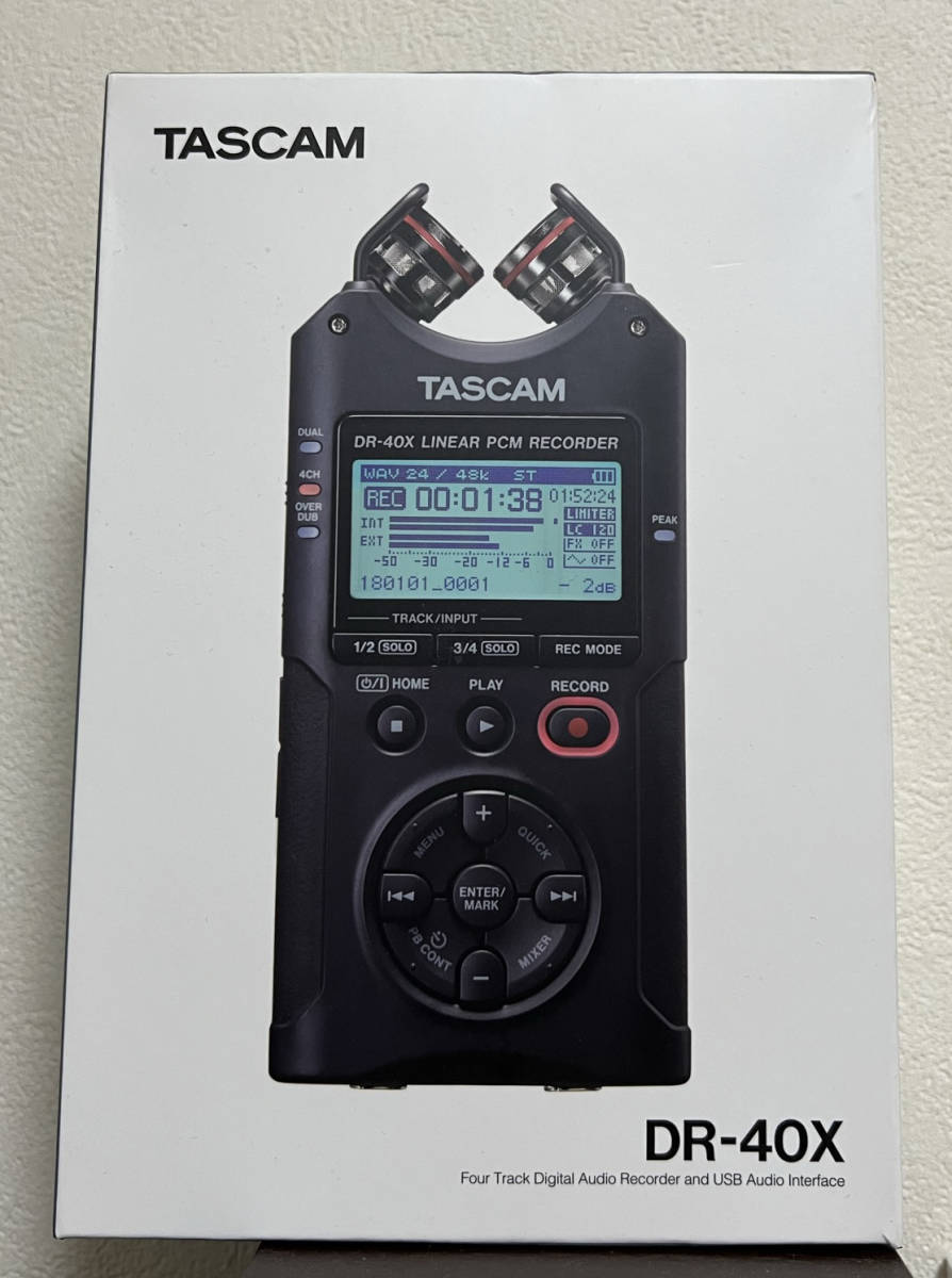 国際ブランド TASCAM リニアPCMレコーダー DR-07X AK-DR11G MKII