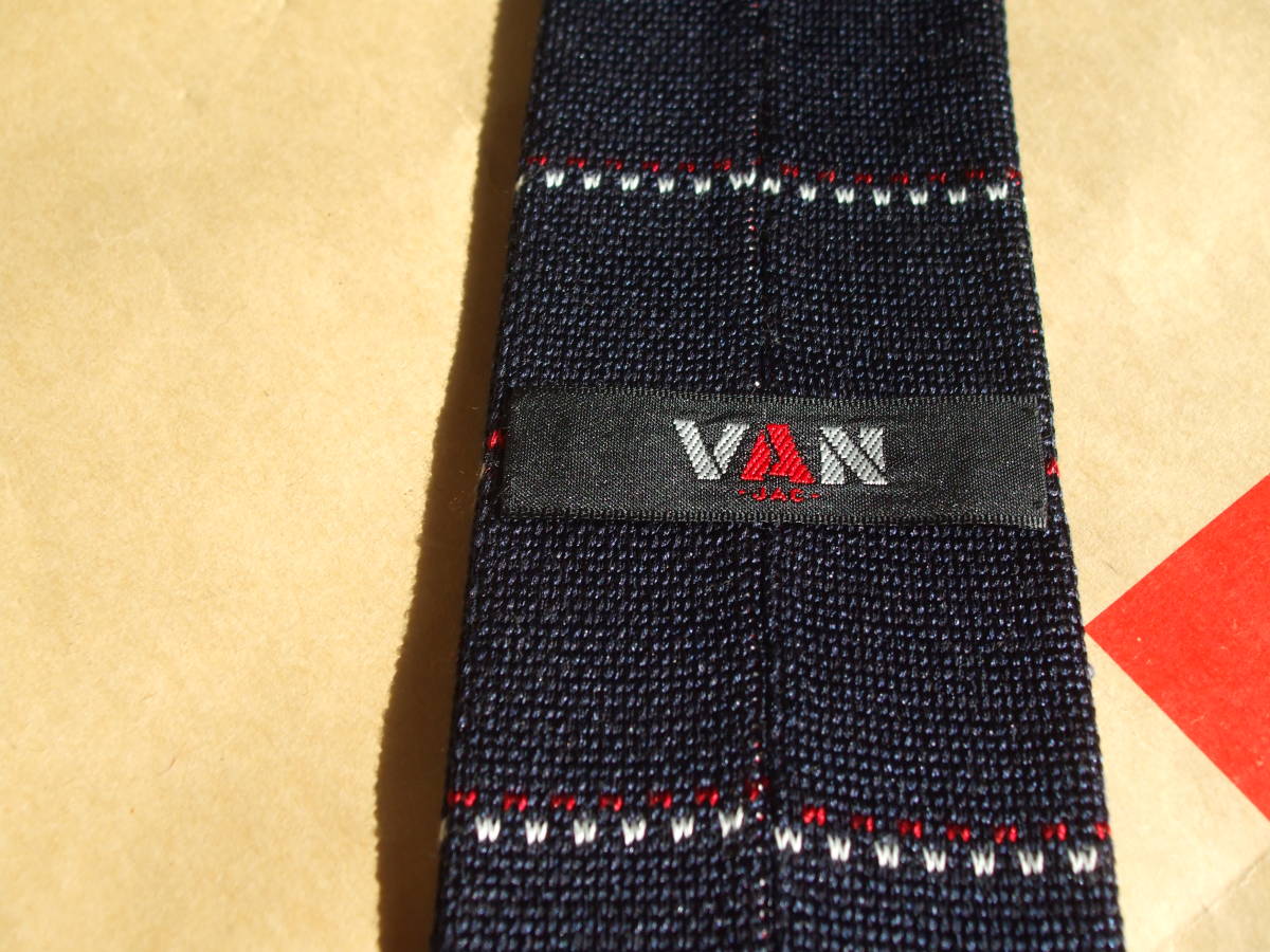 送料無料!!　VAN JAC Necktie ①　新品・未使用・格安出品!! _画像3