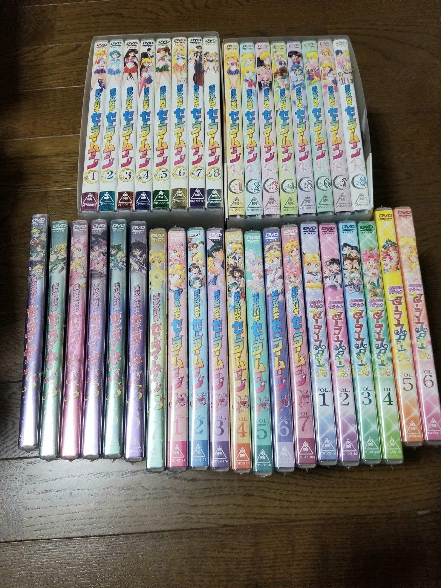 美少女戦士セーラームーン 全5シリーズ DVD 全巻セット 一部初回限定 ...