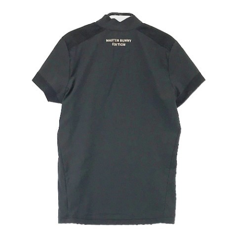 MASTER BUNNY EDITION マスターバニーエディション 2021年モデル ハイネック半袖Tシャツ ブラック系 0 [240001835367] ゴルフウェア_画像2