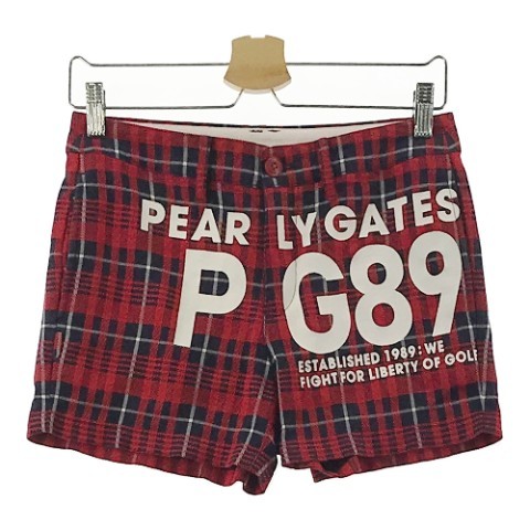 PEARLY GATES パーリーゲイツ 2021年モデル ショートパンツ チェック柄 ...