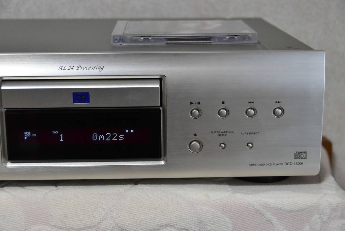 2022公式店舗 DENON DCD-1500AE CDプレーヤー メンテナンス済み 中古
