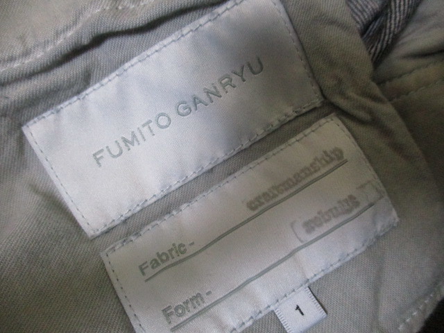 FUMITO GANRYU DAMAGED SARROUEL PANTS デストロイ クラッシュ 加工 サルエル デニム 1_画像4