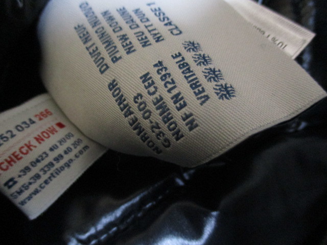 モンクレール MONCLER CERISIER ラビットファー フード ダウン コート