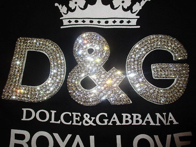 ドルチェ&ガッバーナ DOLCE&GABBANA スワロフスキー D&G ROYAL LOVE