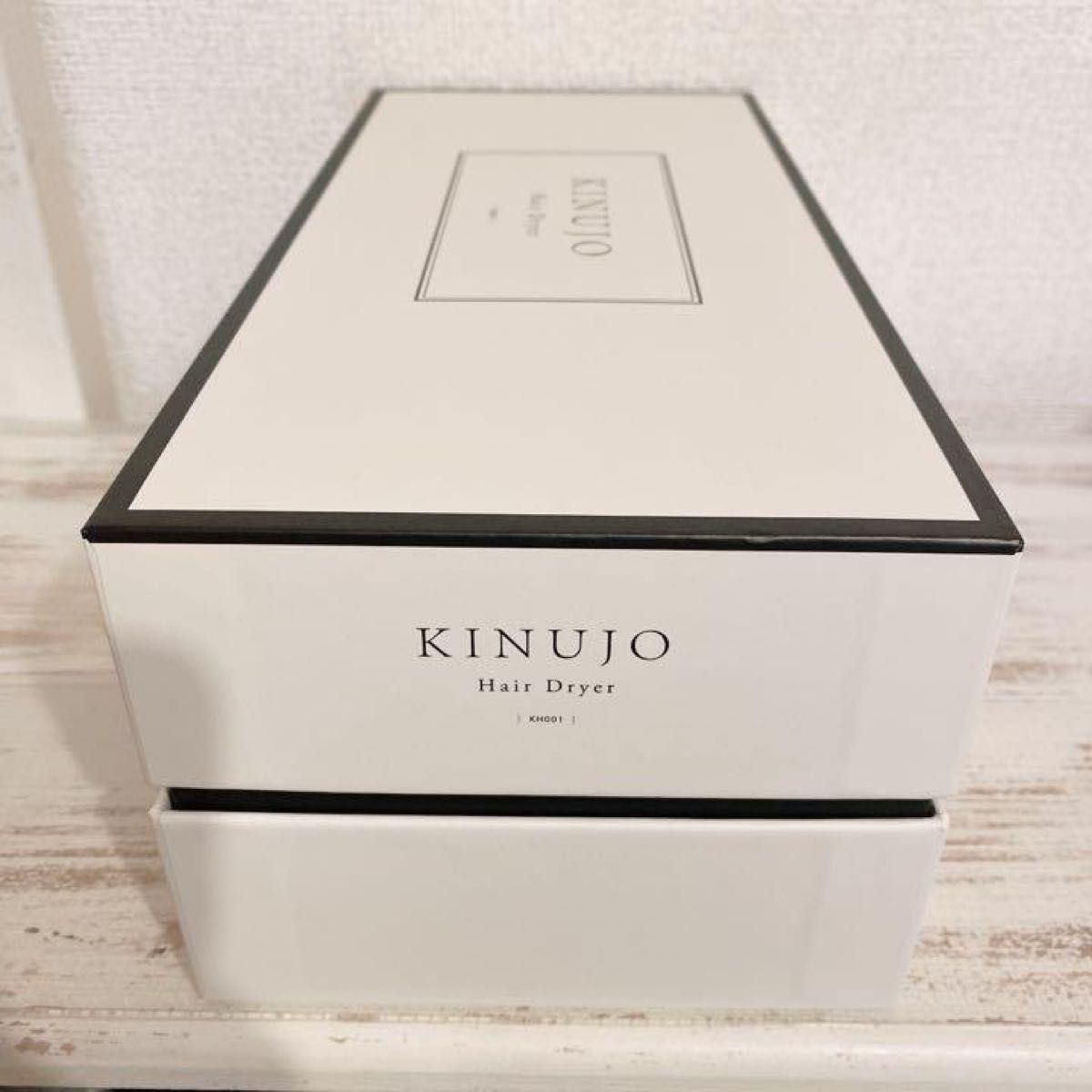 新品未使用 KINUJO ヘアードライヤー KH001 キヌージョ 絹女 ホワイト