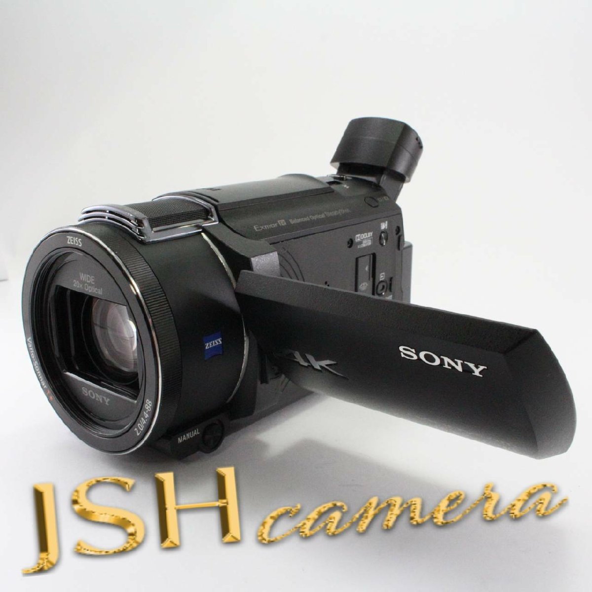 ソニー SONY ビデオカメラ FDR-AX40 4K 64GB 光学20倍 ブラック