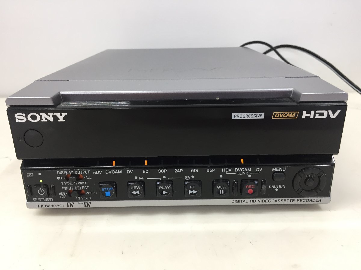 SONY HVR-M15AJ HDV/miniDVレコーダー (管２FA7）_画像3