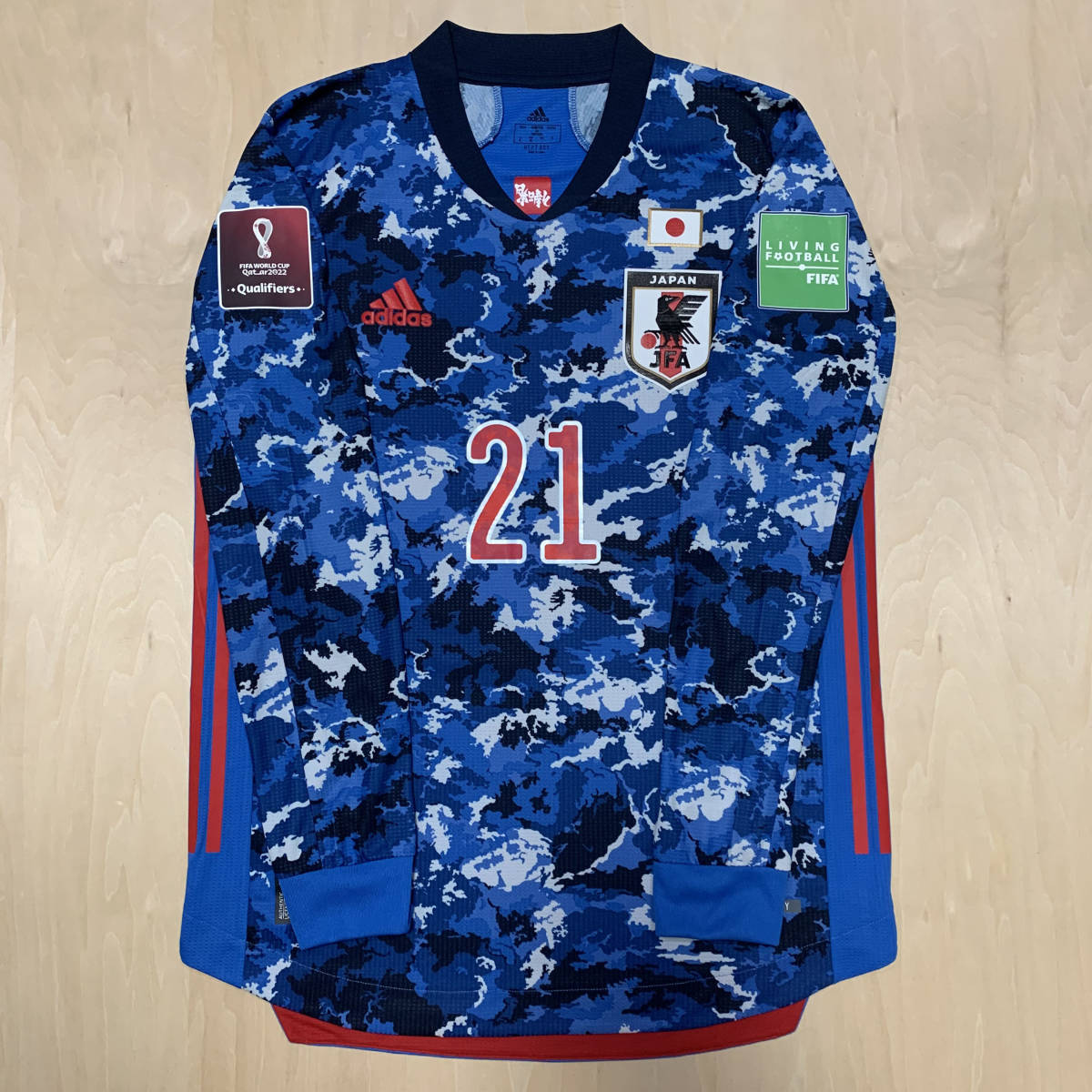 2021 2022 日本代表 三笘薫 選手支給品 ユニフォーム カタール W杯