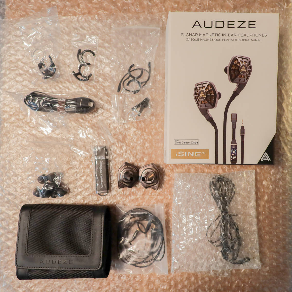 AUDEZE iSINE 20 平面駆動開放型イヤホン bskampala.com