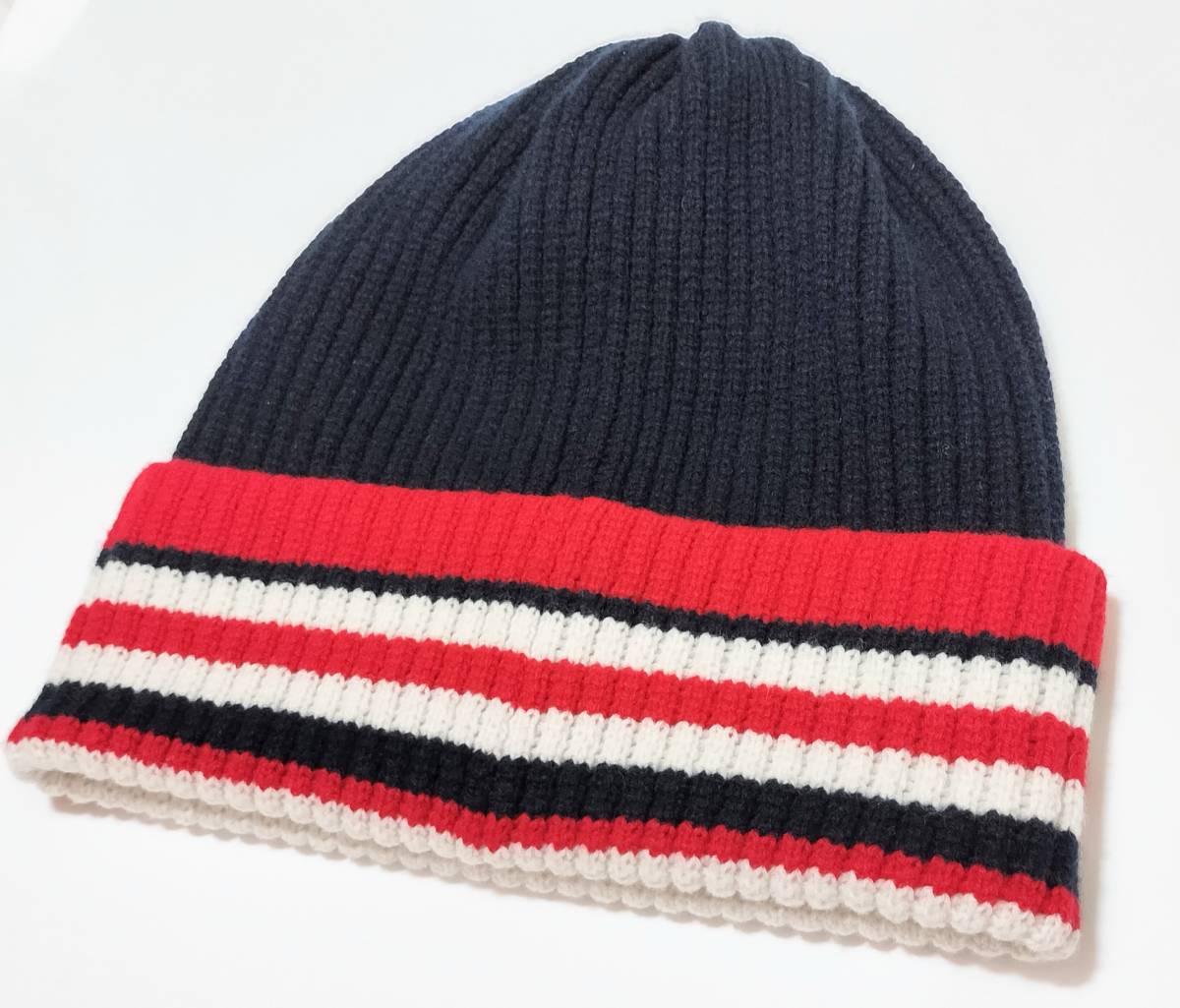 新品 モンクレール ニットキャップ MONCLER 帽子 カシミア混 | www