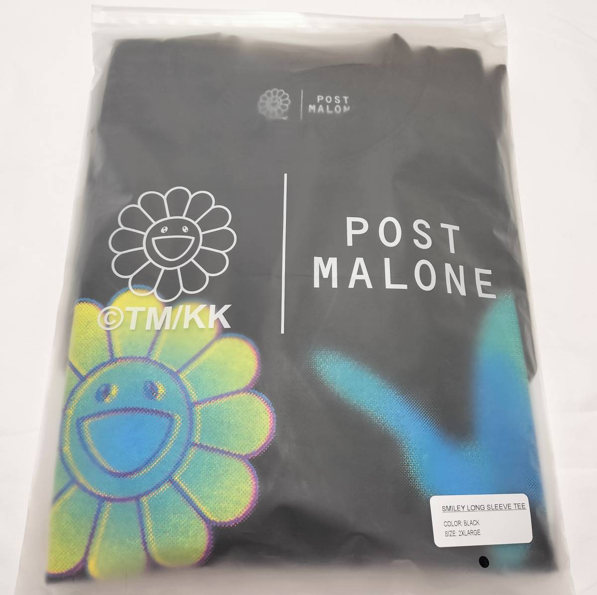 新品 POST MALONE 村上隆 ロングスリーブ ロンT フラワー 2XL コラボ