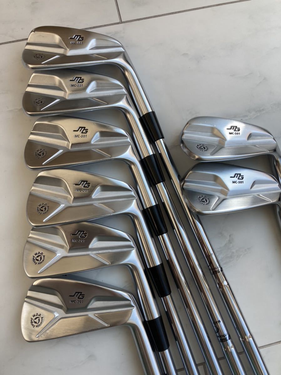 三浦技研MC501 アイアン　3～P 8本セット 三浦技研MC501 アイアン3～P 8本セット