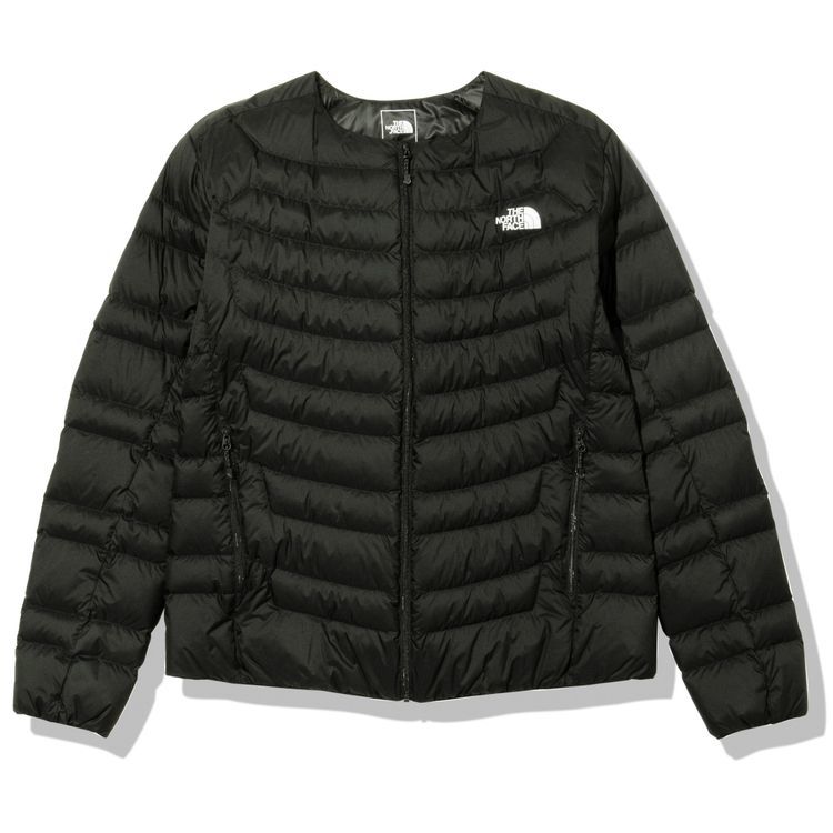 ノースフェイス サンダーラウンドネックジャケット XL ブラック ダウン