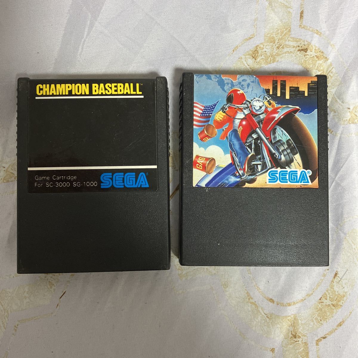 SEGA セガ ソフト GameCartridge ゲームソフト CHAMPIONBASEBALL ZIPPY RACE CHAMPION BASEBALL SG-1000 SC-3000 h77の画像1