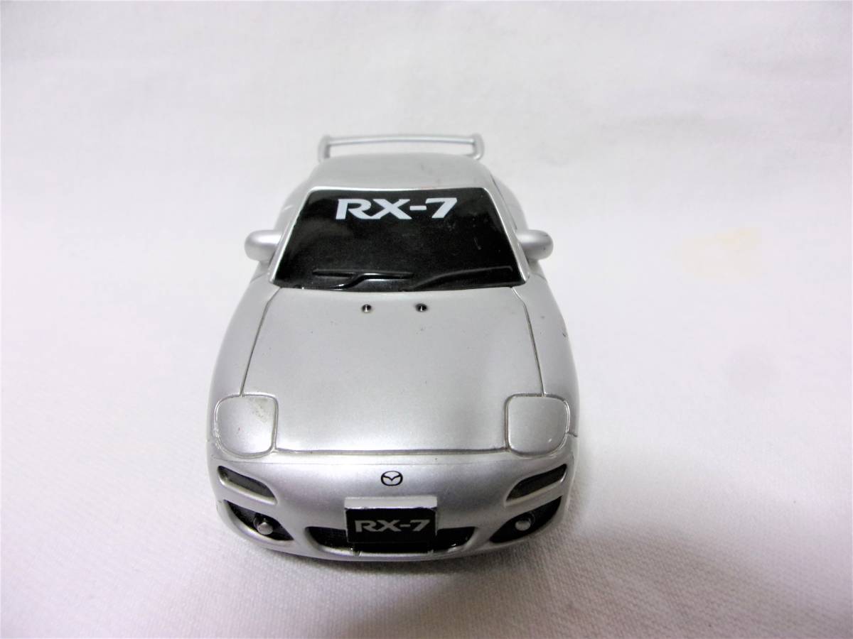 ２００１年製★マツダサバンナRX-７シルバー★プルバック カー／ミニカー／チョロQ_画像3