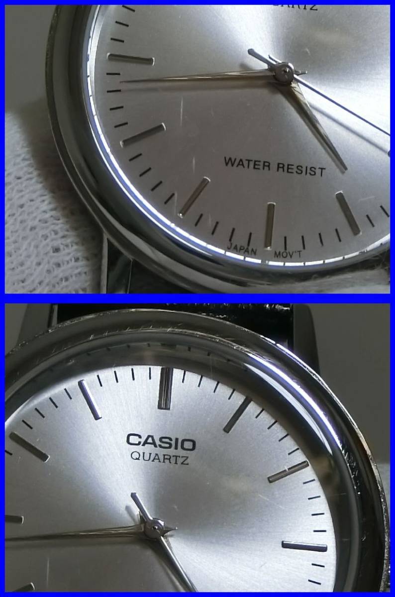 ★わ-616★CASIO MTP-1403 カシオ 腕時計 クォーツ 3針 ラウンド 中古の画像2