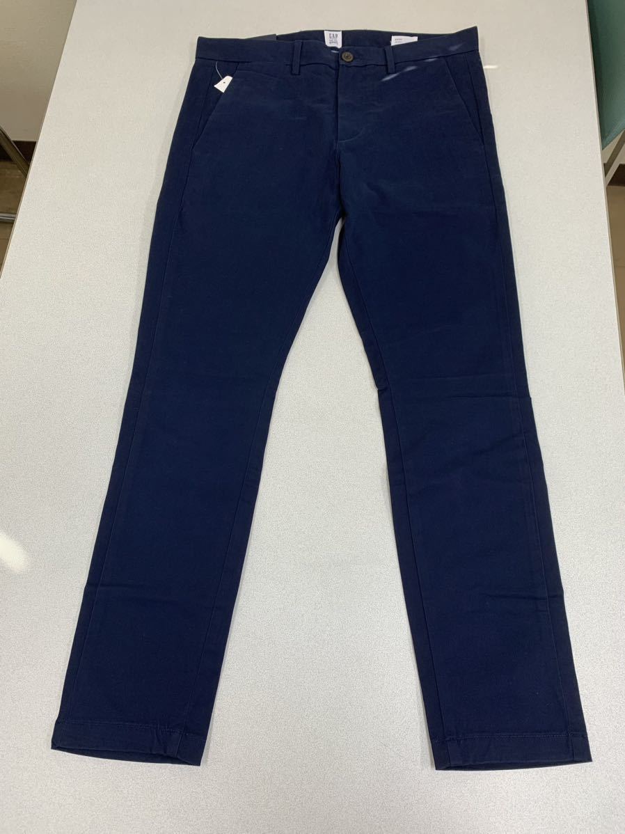 *GAP* new goods * chinos * Gap * waist 91cmX length of the legs 81cm* skinny * navy blue * navy * cool biz.* pants *21*1-1