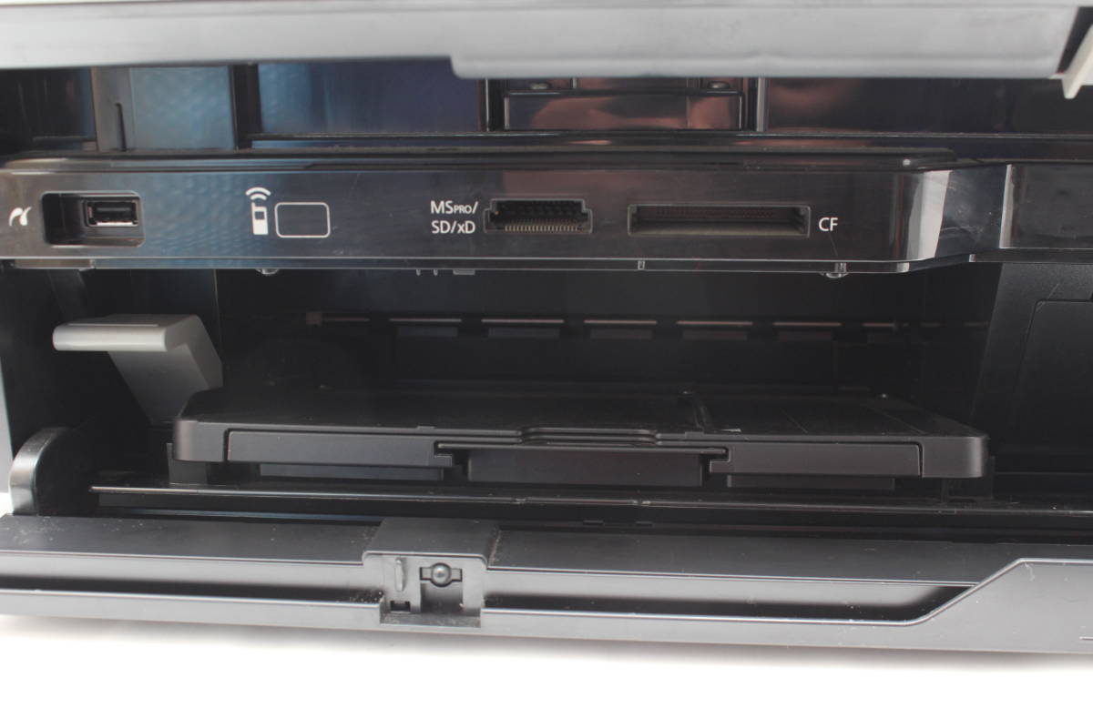 EPSON　EP-703A 黒　インクジェットプリンター　2011年製　ジャンク　発送ヤマト120サイズ　※通電確認のみ_画像3