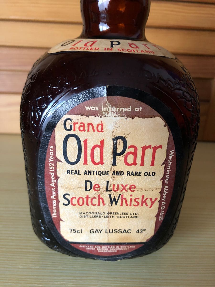 古酒 オールドパー Grand Old Parr スコッチウイスキー
