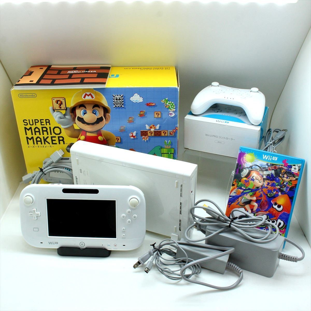 ヤフオク! - 任天堂 Wii U 本体セット 32GB WUP-101(...