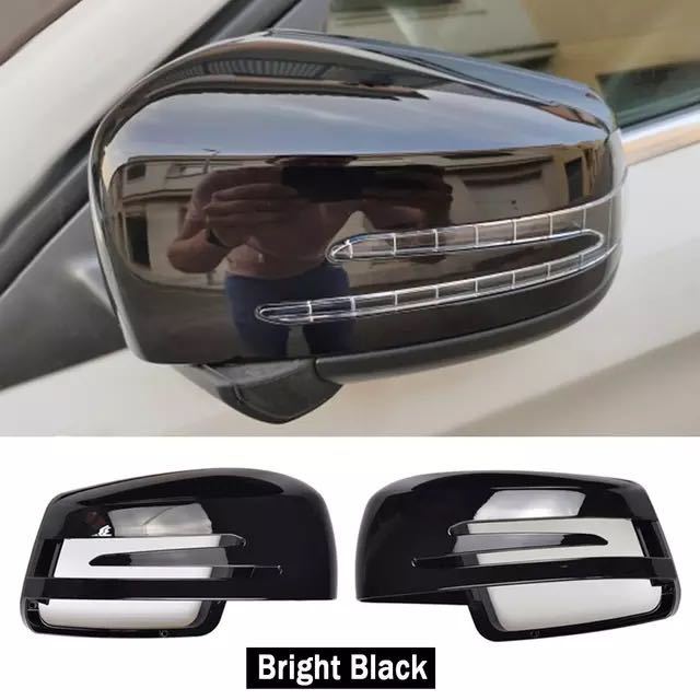  postage included * Benz door mirror cover gloss black original exchange type W204/W176/W212/ W207/W221/W117/W218/X204/X156 left right set custom *