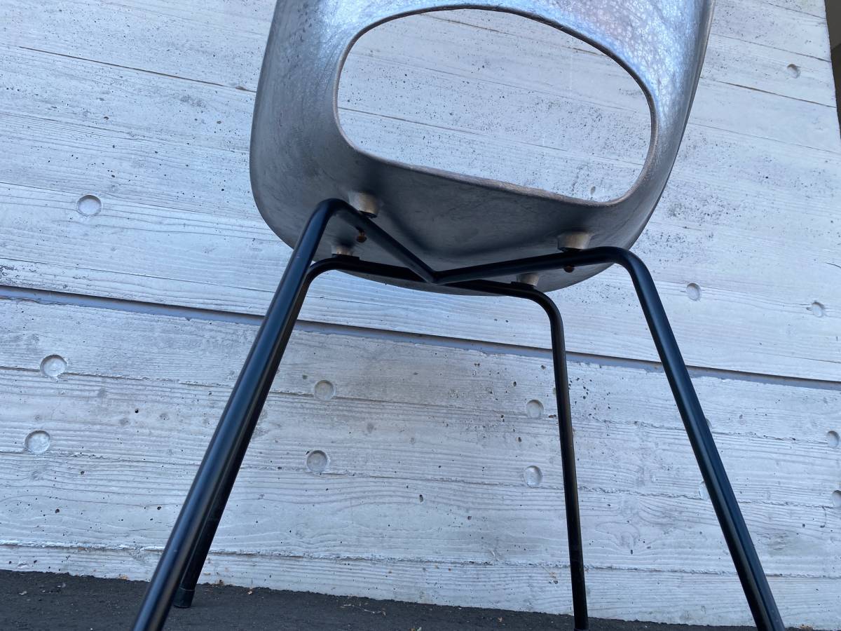 【送料無料】1950s Pierre Guariche vintage Tulip Chair Steiner ピエール ガーリッシュ チューリップチェア フランスヴィンテージ _画像8