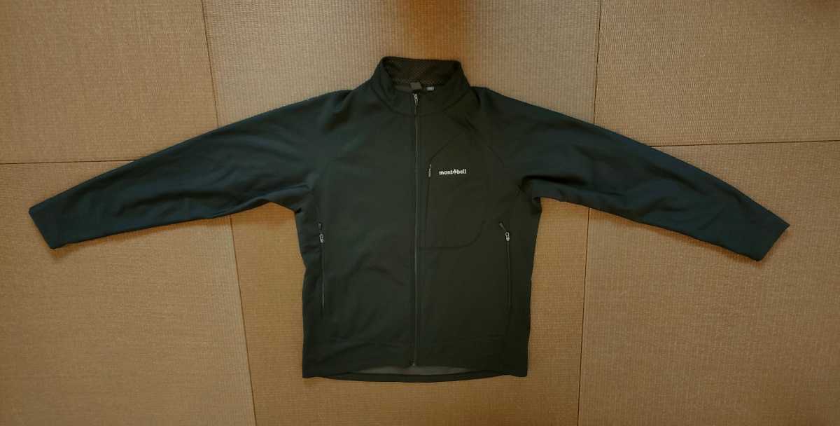 クラシック モンベル 美品 XL トレールアクションジャケット ブラック
