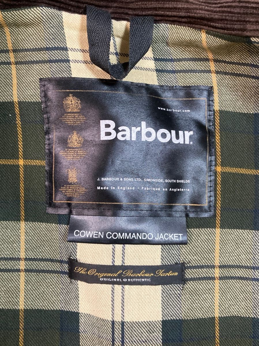 正規 Barbour バブアー コーウェンコマンド Cowen Commando Wax 正規 Barbour バブアー コーウェンコマンド Cowen Commando Wax