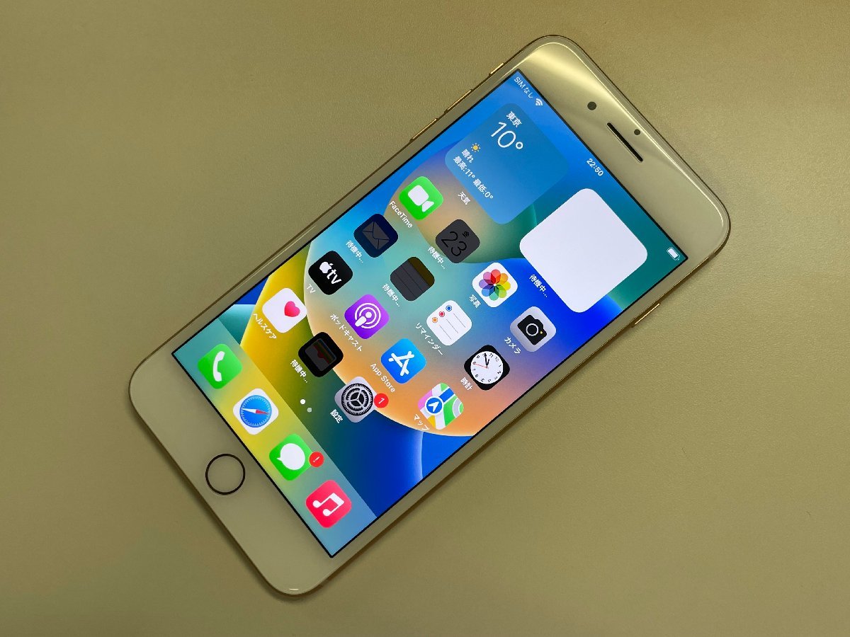 いたします SoftBank iPhone 8 Plus 64GB A1898 NQ9M2J/A ゴールド