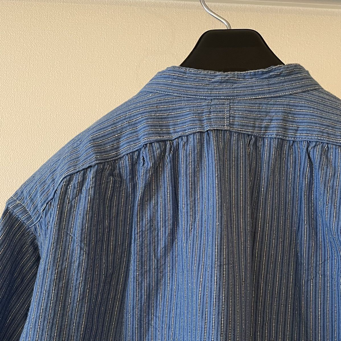 ポケット付き グランパシャツ 1930-1940 デッドストック フレンチ ヴィンテージ アンティーク_画像6