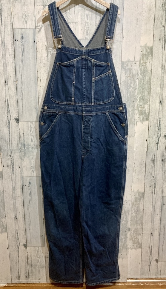 誠実 ビンテージOLD サロペット デニムオーバーオール オールド