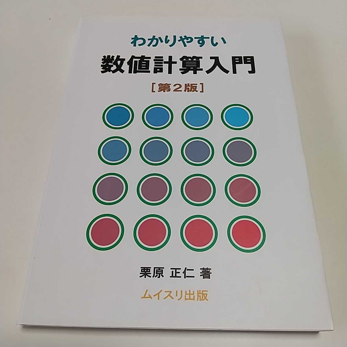 第2版 わかりやすい数値計算入問 栗原正仁 ムイスリ出版 中古 06001F013_画像1