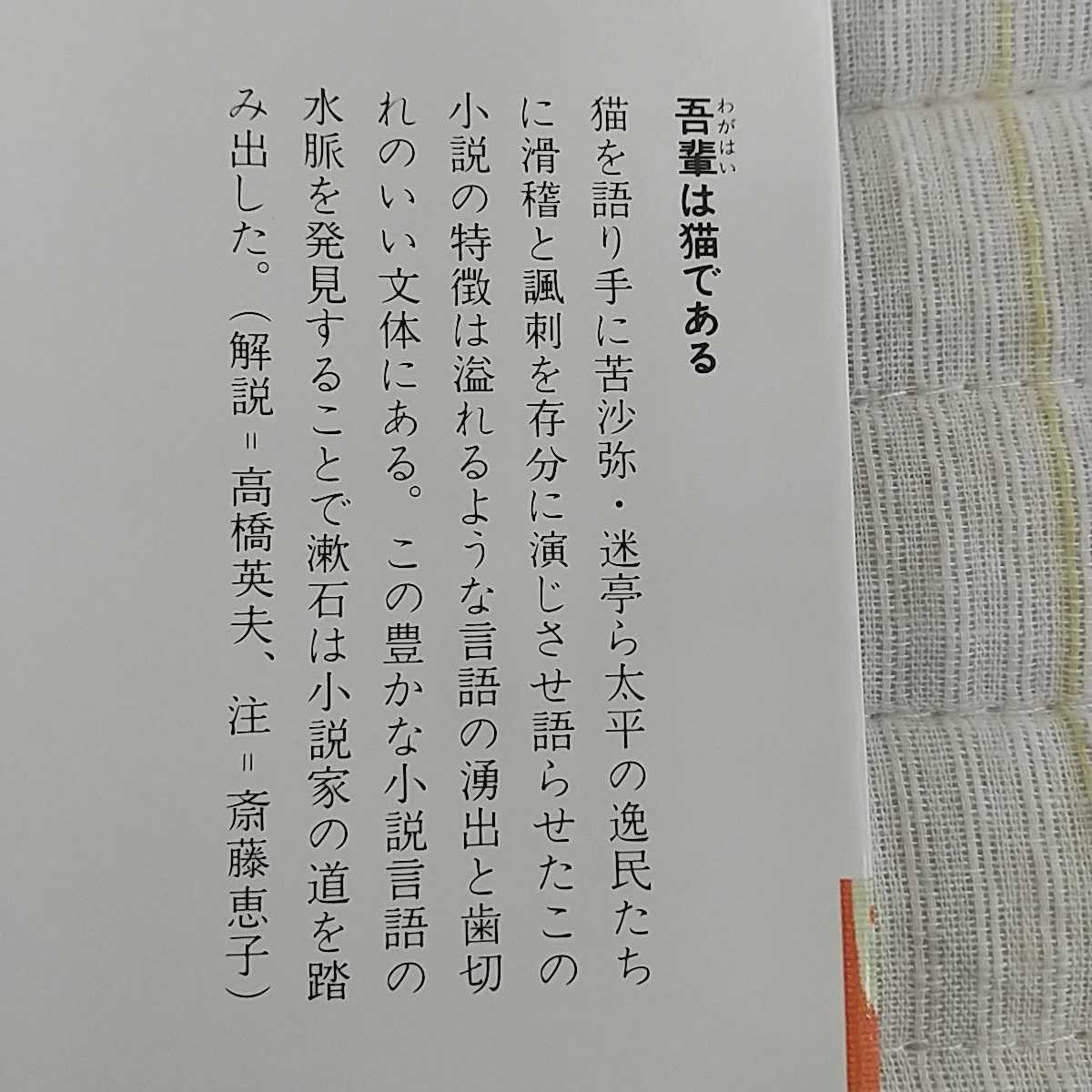 夏目漱石 文庫3冊セット 私の個人主義 こころ 吾輩は猫である 岩波文庫 講談社学術文庫 中古