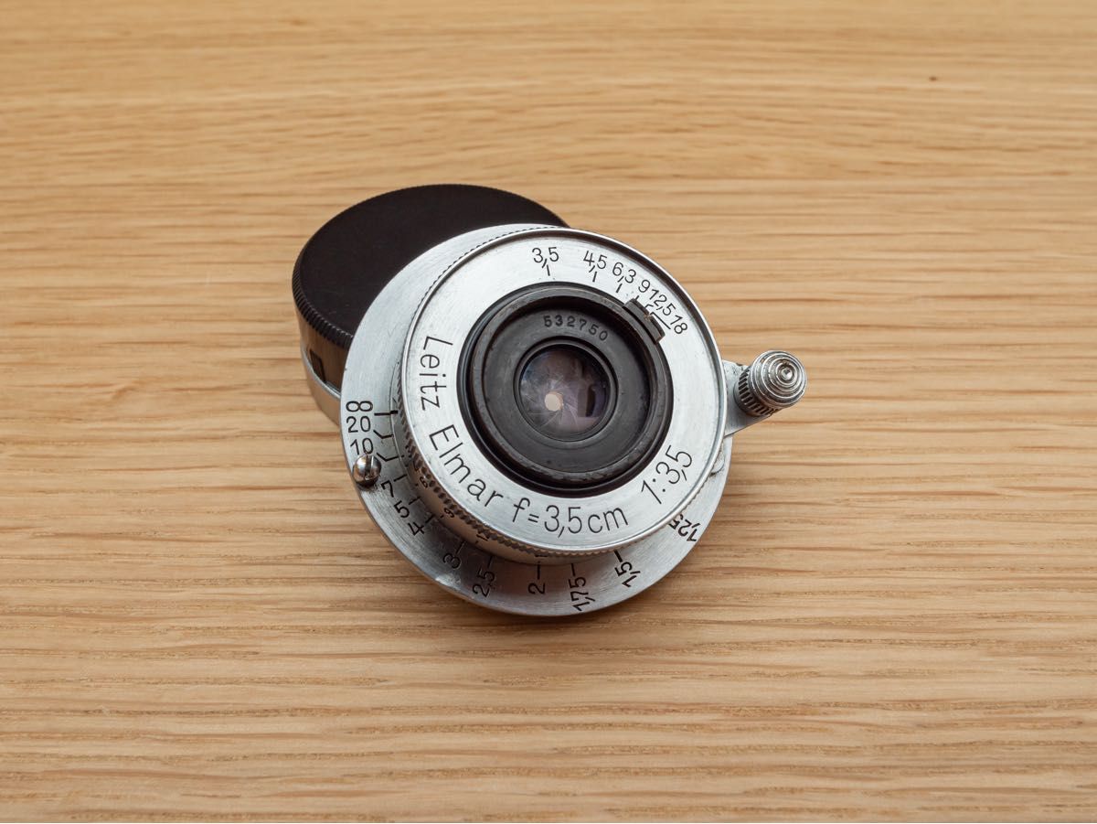 整備済み)Leica Elmar 35mm f3.5 Leitz Lマウント エルマー3.5cm ...
