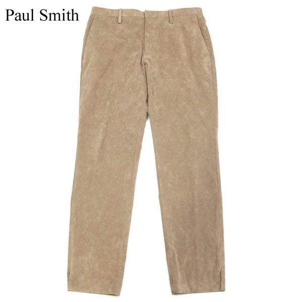 【★大感謝セール】 ポールスミス Smith Paul メインライン★ 日本製 G2B01684_C#Q Sz.M メンズ スラックス パンツ レザー スウェード フェイク 秋冬 ボトムス 【★大感謝セール】 ポールスミス Smith Paul メインライン★ 日本製 G2B01684_C#Q Sz.M メンズ スラックス パンツ レザー スウェード フェイク 秋冬 ボトムス