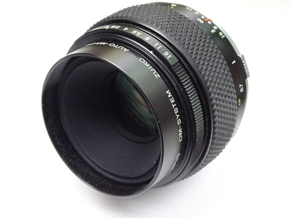 限定価格セール！ 【大口径マクロ】OM ZUIKO AUTO-MACRO f2 50mm