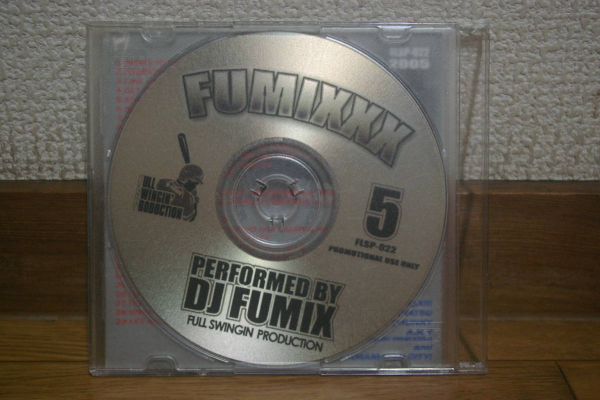 FUMIXXX 5 PERFORMED BY DJ FUMIX FULL SWINGIN PRODUCTION 中古MIXCD 2005 HI-TIMEZ WOONAGI M2 MEMPHIS BLEEK FAT JOE NELLY NE-YO TOK_画像2