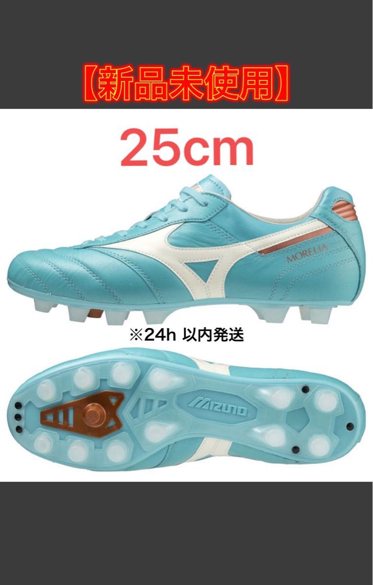 国内最安値! 新品未使用 ミズノ モレリア2 JAPAN 26.5cm アズール
