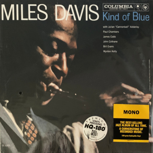 ★デッドストック！Kind Of Blue (LP/180g/MONO) MILES DAVIS マイルス・デイビス 2013年にリリースされたMONO盤が在庫発掘!_ラベルは6つ目というストレートリイシュー